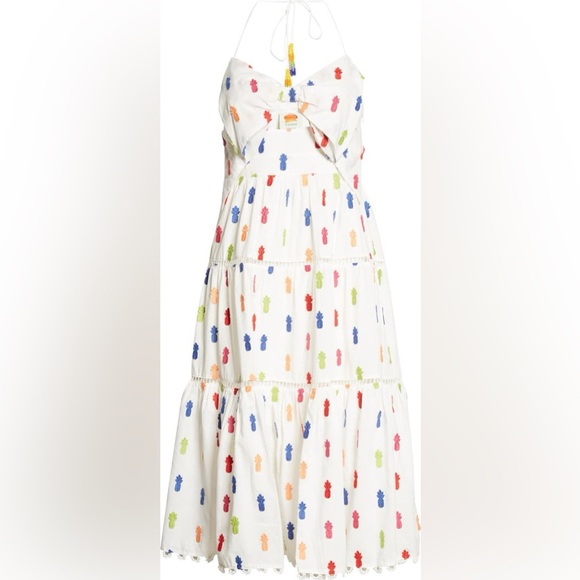 Farm Rio Pineapple Midi Dress - Picture 4 of 7